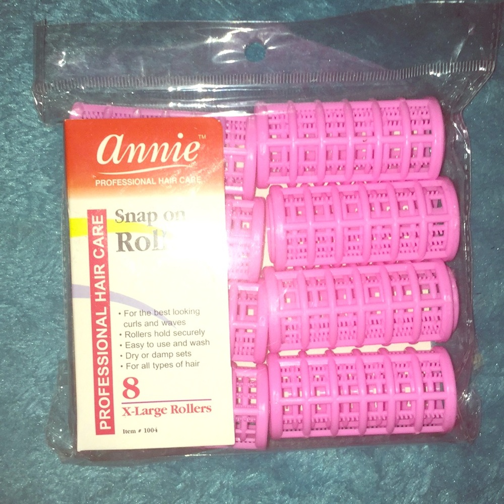Hair rollers.
